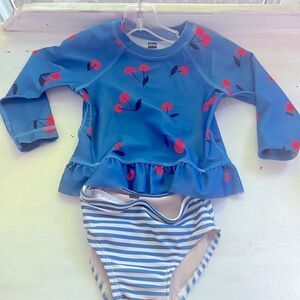 COPY - Tea swimsuit size 9-12 months EUC